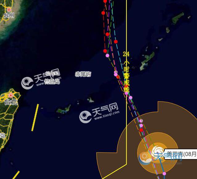 第九号台风最新路径报告，实时更新台风动态