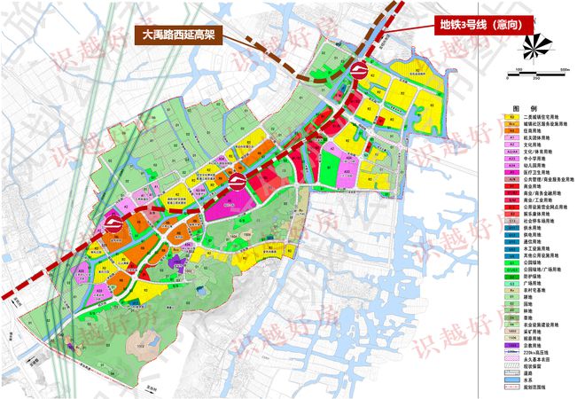 柯桥地铁最新规划图，描绘未来城市交通蓝图